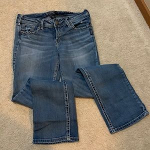 Silver Suki slim boot w28/l31